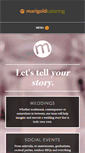 Mobile Screenshot of marigoldcatering.com